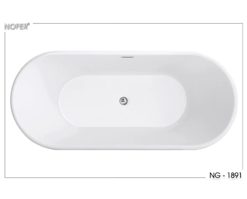 Ảnh Bồn tắm Nofer NG-1891-1600-PLUS 2
