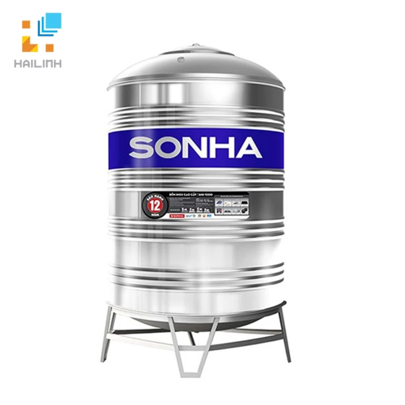 Bồn nước inox Sơn Hà SHD 3000 F1380 Đứng