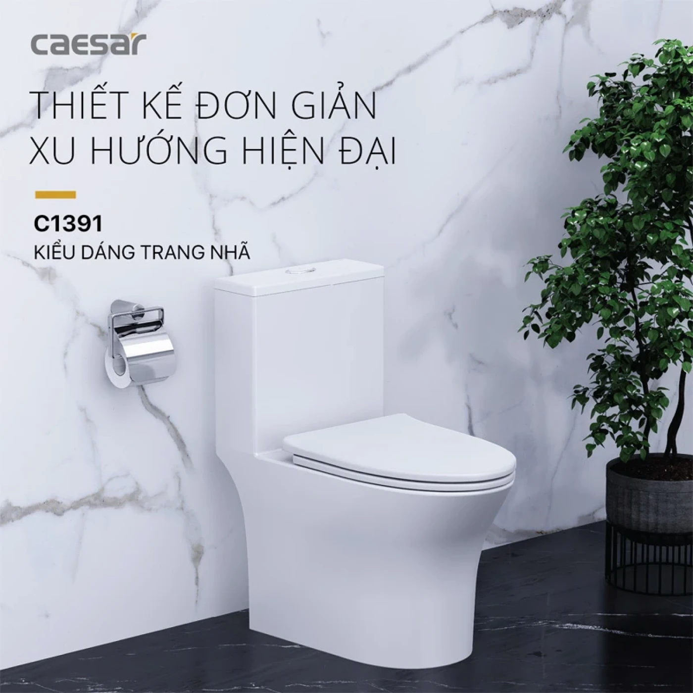 bon cau 1 khoi caesar cd1391