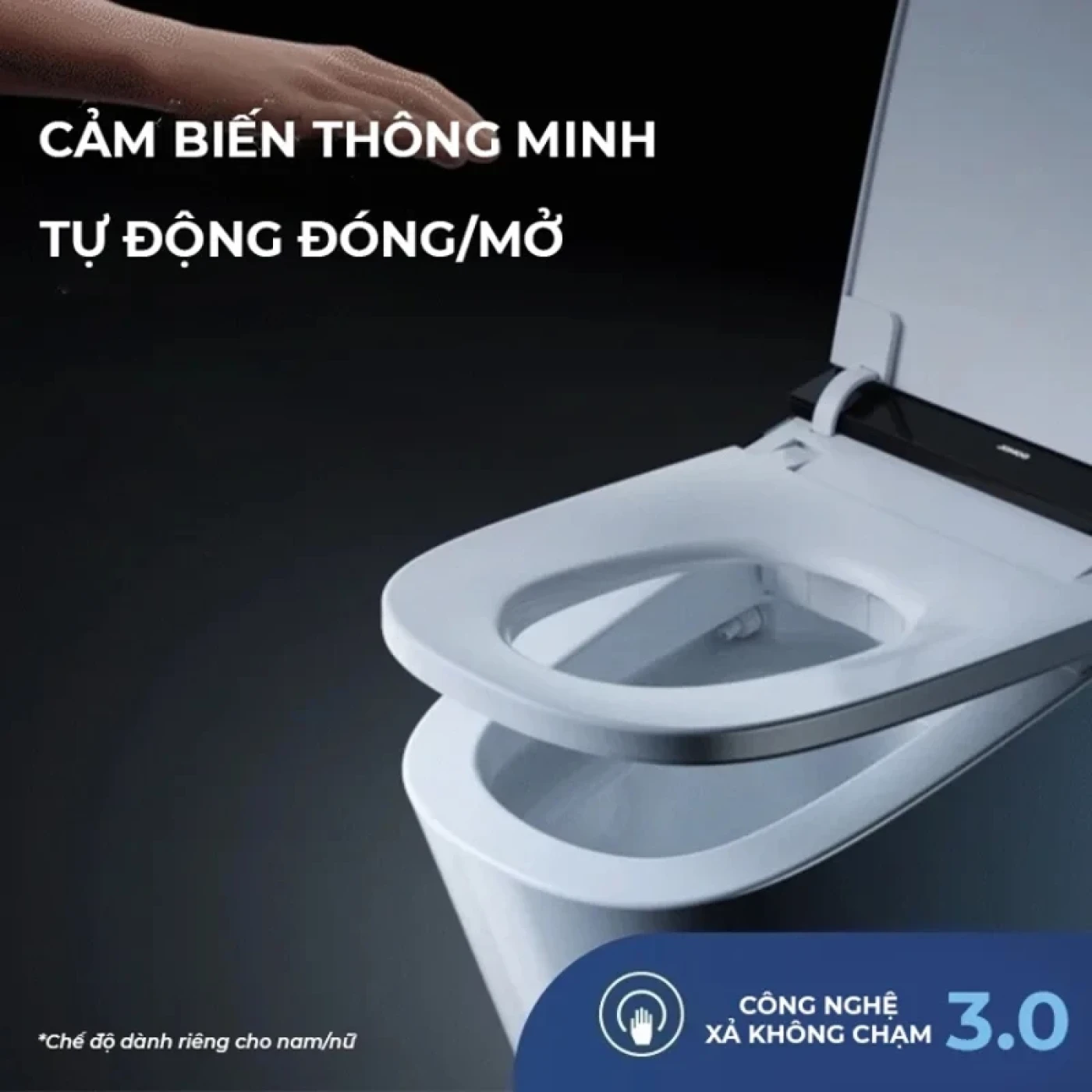 bon cau jomoo zd8920 sa cjm305 cam bien thong minh