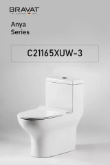 Bồn cầu 1 khối Bravat C21165XUW-3 4