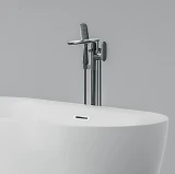 Bồn tắm đặt sàn Bravat B25788W-1-ENG 4