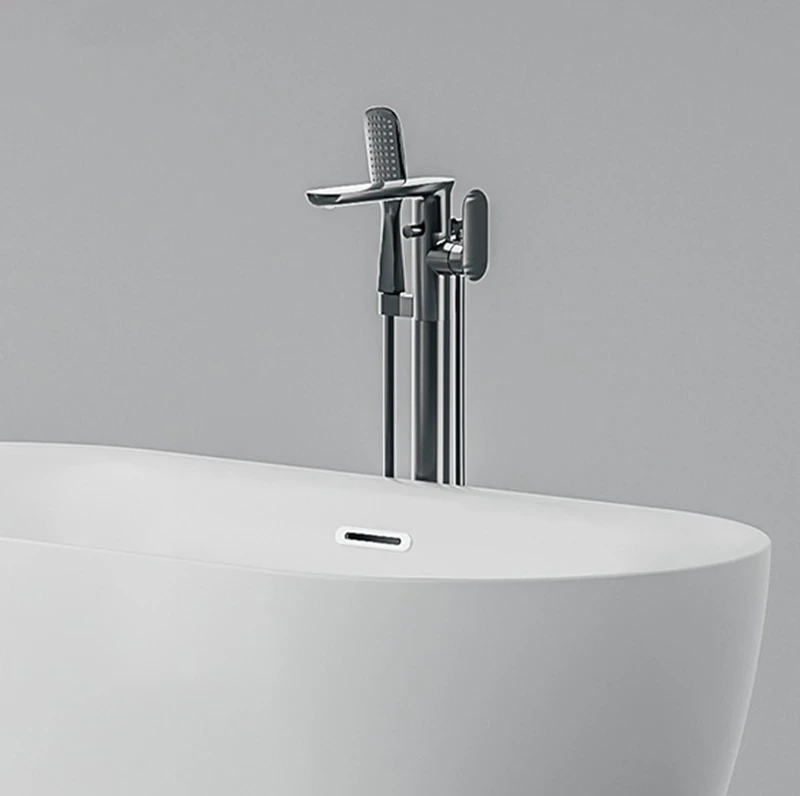 Ảnh Bồn tắm đặt sàn Bravat B25788W-1-ENG 4