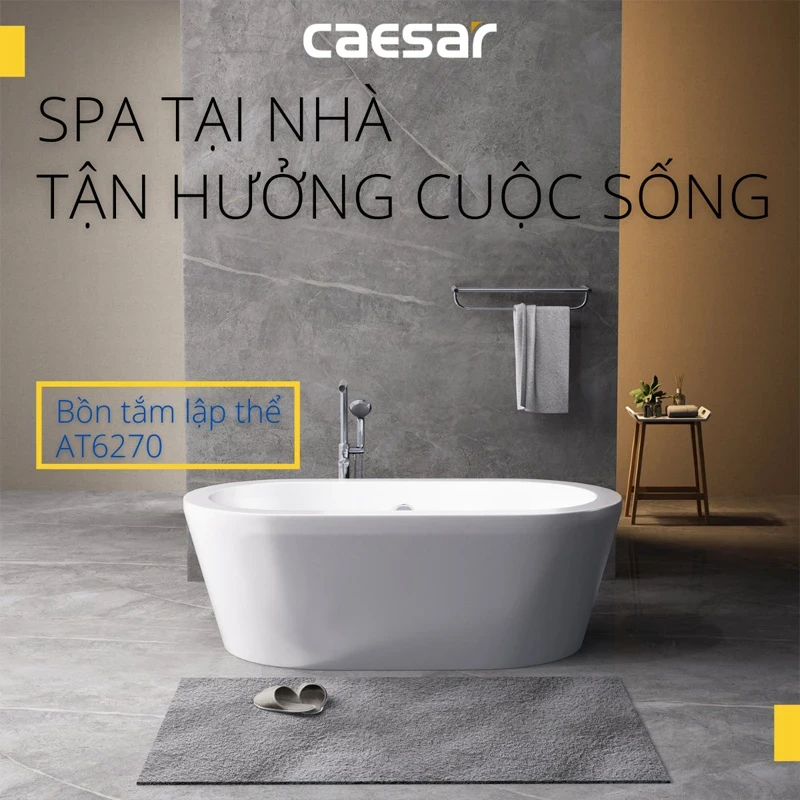 Ảnh Bồn tắm Caesar AT6270 3