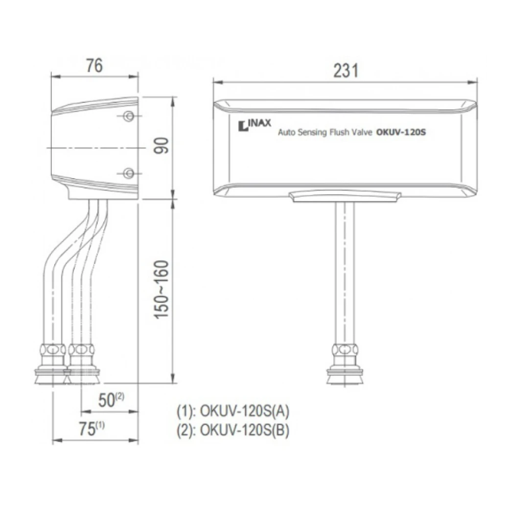Ban ve ky thuat van xa inax OKUV-120S