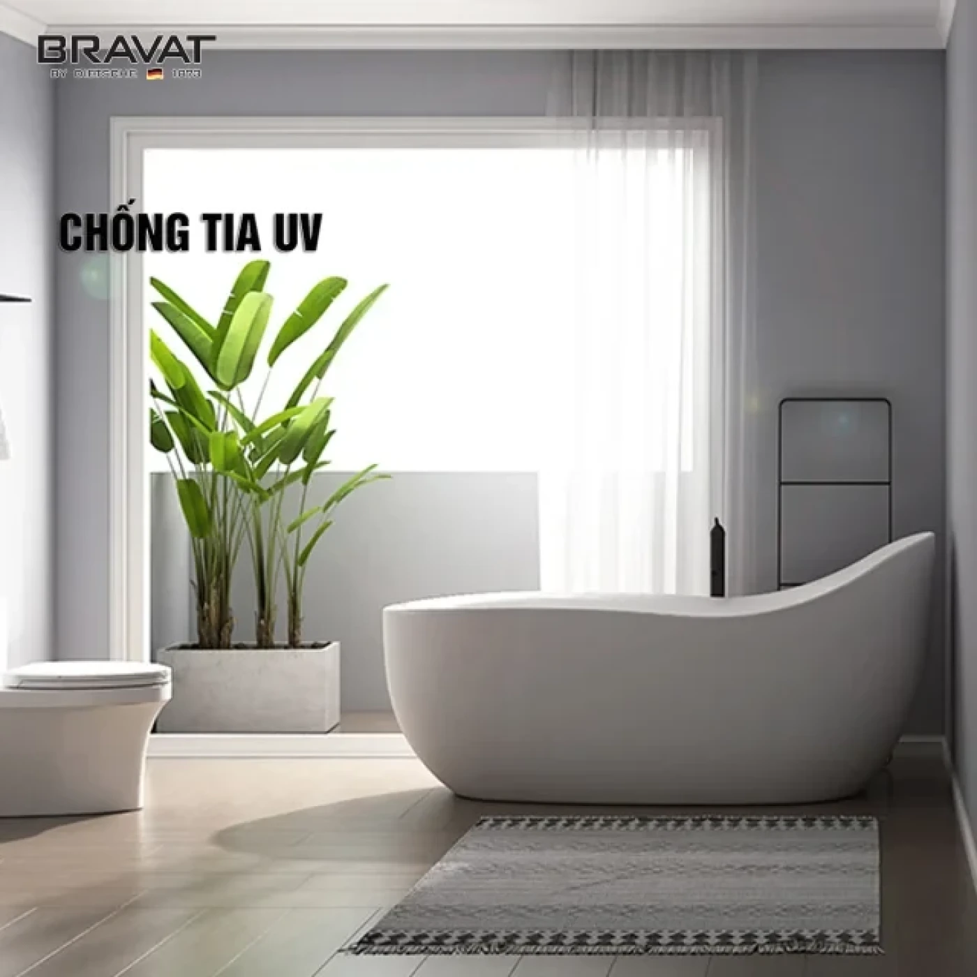 bon tam bravat b25824tw 1w sang trong