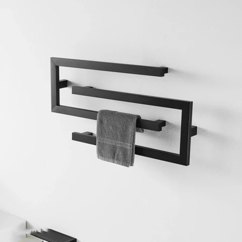 Treo khăn có sấy Bravat D7784BW