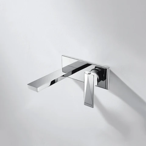 Vòi chậu âm tường Bravat P69181C-ENG