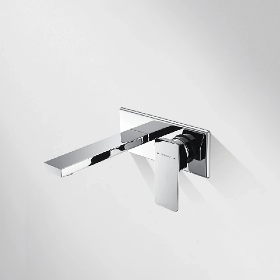 Ảnh Vòi chậu âm tường Bravat P69183C-ENG 1
