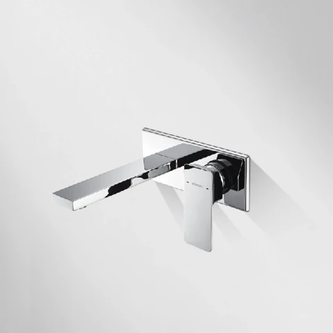 Vòi chậu âm tường Bravat P69183C-ENG