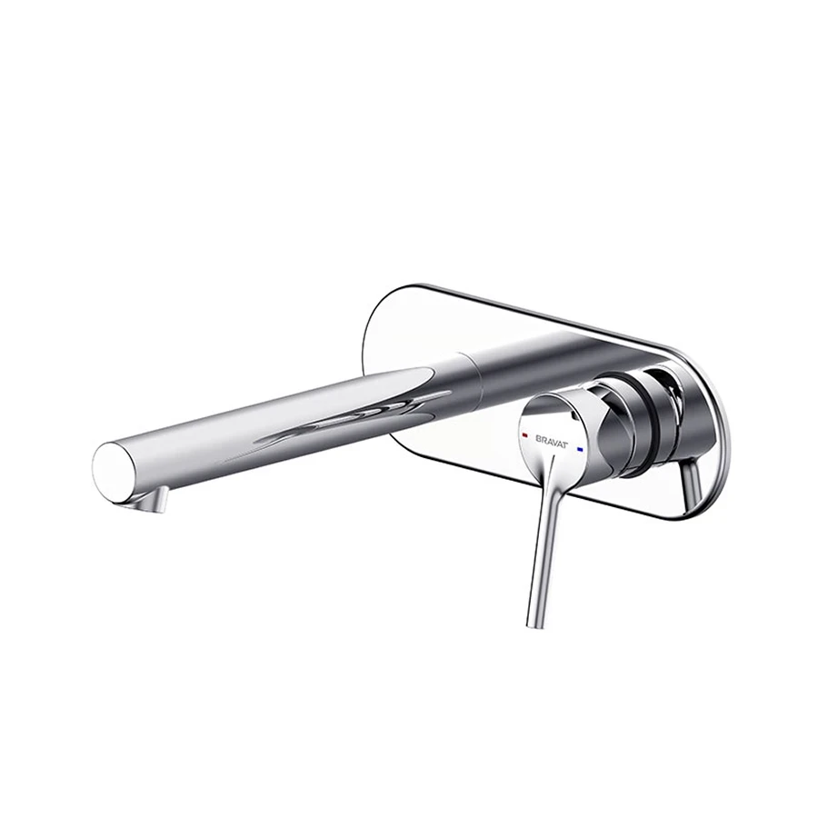 Ảnh Vòi chậu âm tường Bravat P8172217CP-ENG 1