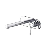 Vòi chậu âm tường Bravat P8172217CP-ENG 1