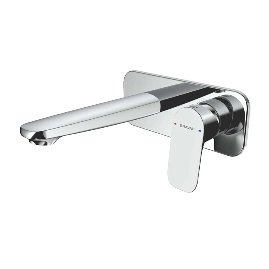 Vòi chậu âm tường Bravat P8428563CP-ENG