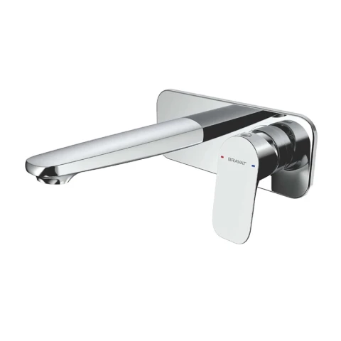 Ảnh Vòi chậu âm tường Bravat P8428563CP-ENG 1