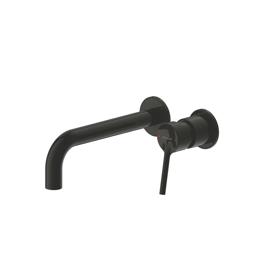 Vòi chậu âm tường Bravat P8461217BW-ENG