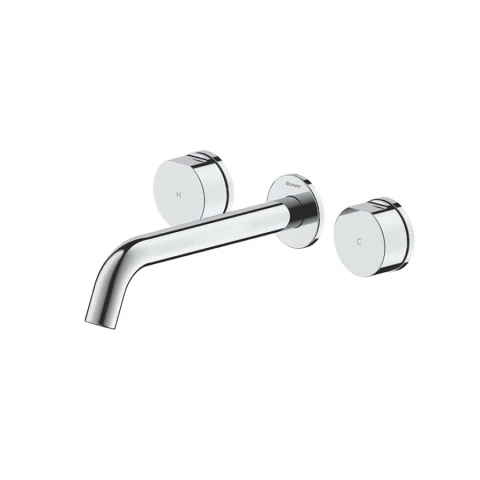 Vòi chậu âm tường Bravat P8512648CP-ENG