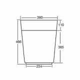 Bồn tiểu nữ Viglacera VB50 3
