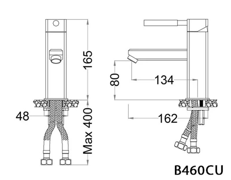 Ảnh Vòi chậu Caesar B460C 4