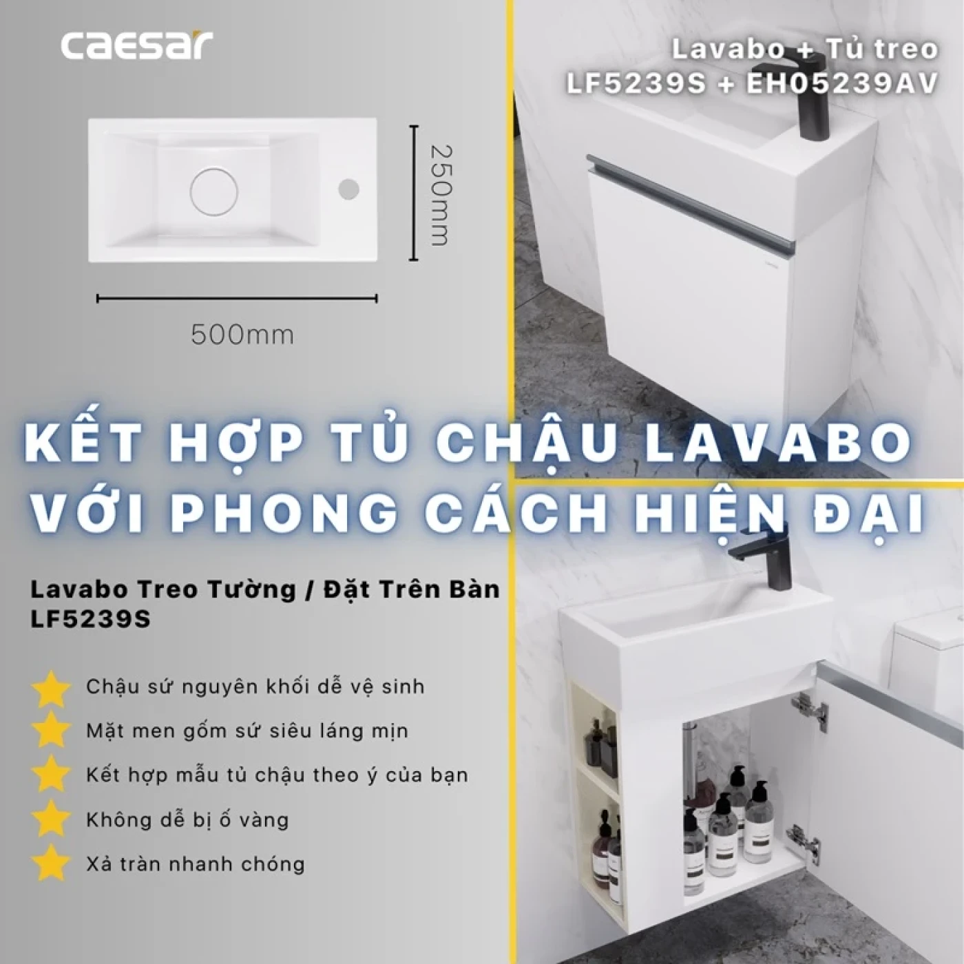 bo tu chau caesar lf5239 eh05239av 4