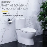 Bồn cầu 2 khối Caesar CD1320 2