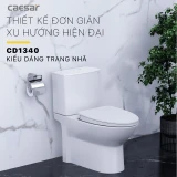 Bồn cầu 2 khối Caesar CD1340 2