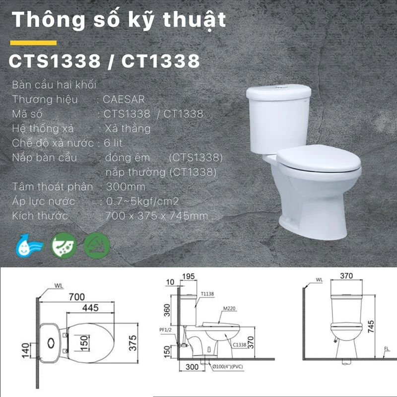 bon cau 2 khoi caesar cts1338 1