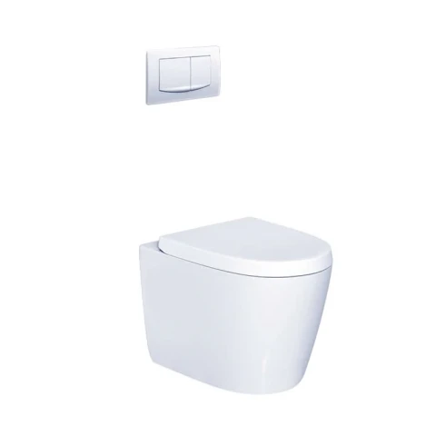 Ảnh Bồn cầu âm tường Caesar CPT1505 1