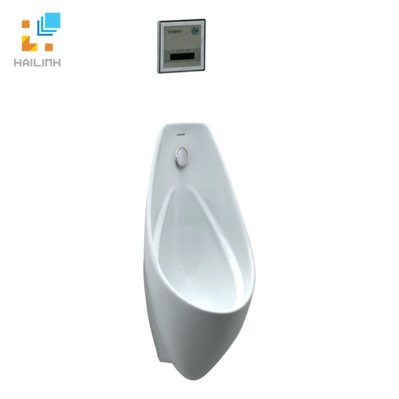Bồn tiểu nam Caesar U0264-A637 van xả cảm ứng