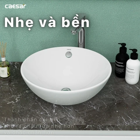 Ảnh Chậu rửa đặt bàn Caesar LF5215 7