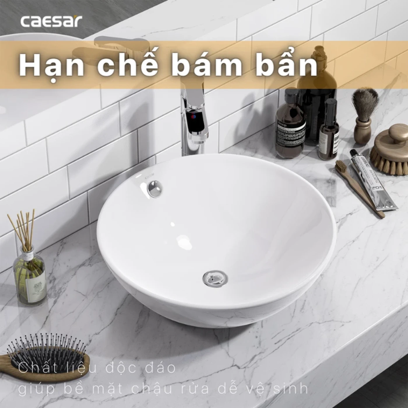 chau rua ban da caesar l5215 chong bam ban