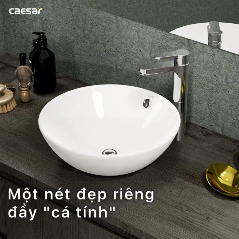 Ảnh Chậu rửa đặt bàn Caesar L5215 5