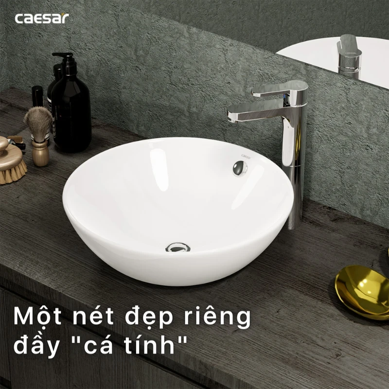 Ảnh Chậu rửa đặt bàn Caesar L5215 5