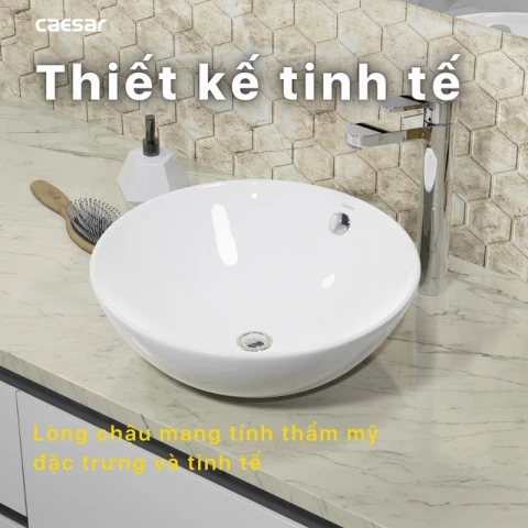 Ảnh Chậu rửa đặt bàn Caesar LF5215 2