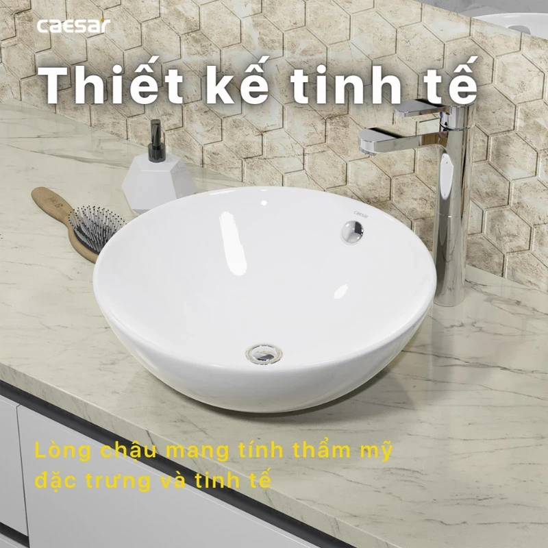 Ảnh Chậu rửa đặt bàn Caesar LF5215 2