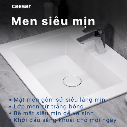 Ảnh Chậu rửa đặt bàn Caesar LF5017 5