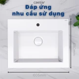 Chậu rửa đặt bàn Caesar LF5017 4