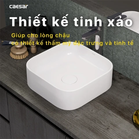 Ảnh Chậu rửa đặt bàn Caesar LF5256 3