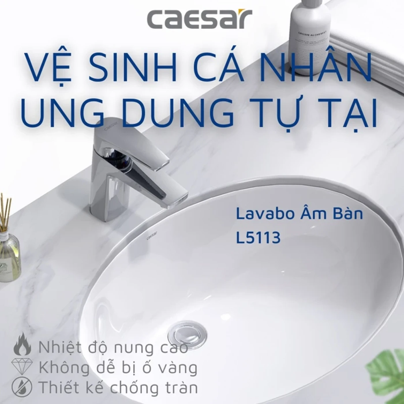 chau rua dat ban caesar l5113 cao cap