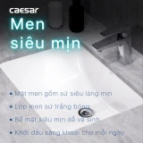 Chậu rửa âm bàn Caesar L5125 3