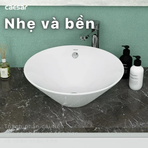 Ảnh Chậu rửa đặt bàn Caesar L5222 8