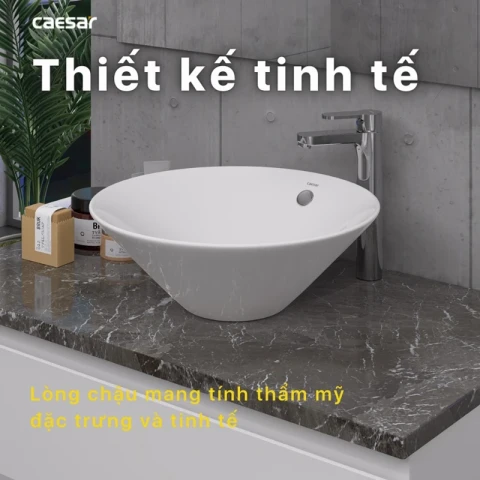 Ảnh Chậu rửa đặt bàn Caesar L5222 6