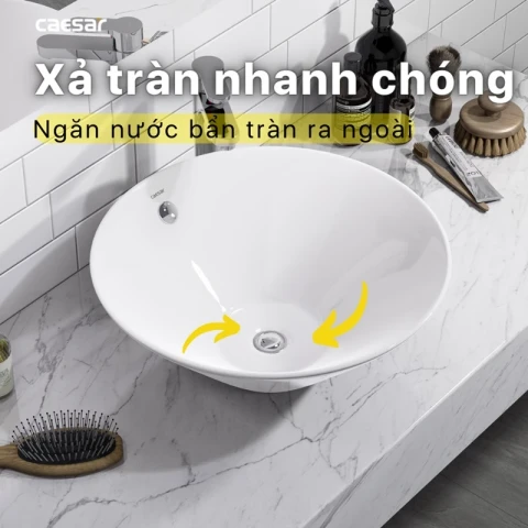 Ảnh Chậu rửa đặt bàn Caesar L5222 7