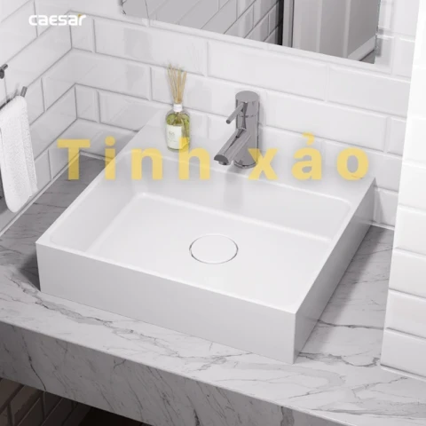 Ảnh Chậu rửa đặt bàn Caesar LF5257 2