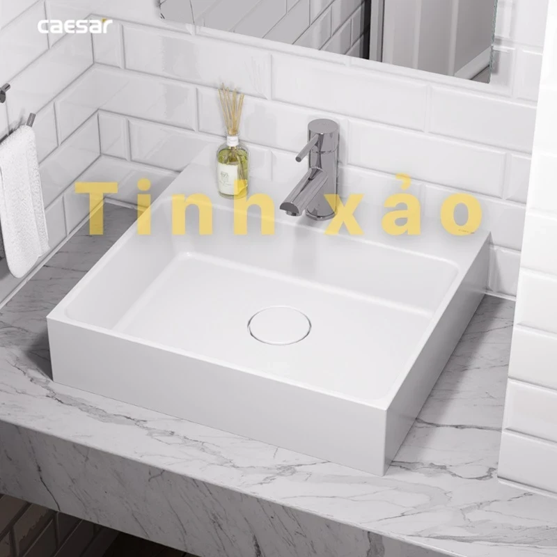 Ảnh Chậu rửa đặt bàn Caesar LF5257 2