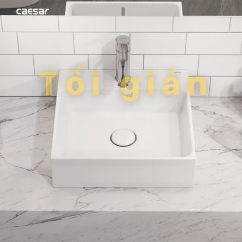 Ảnh Chậu rửa đặt bàn Caesar LF5257 5