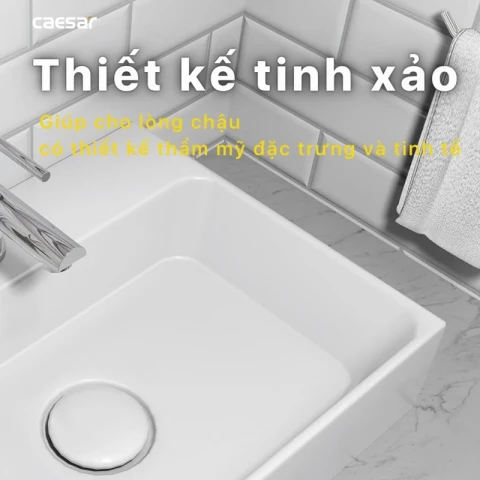 Ảnh Chậu rửa đặt bàn Caesar LF5259 6