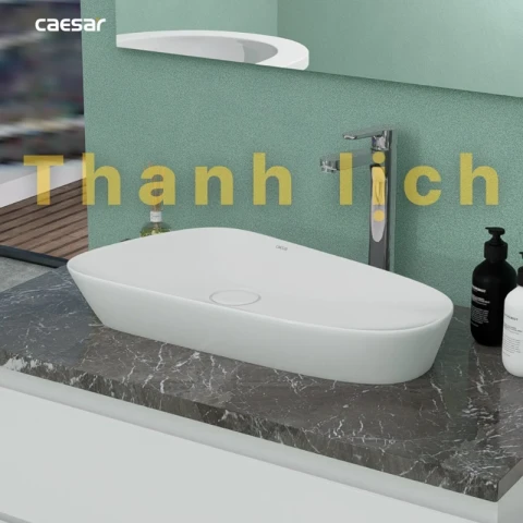 Ảnh Chậu rửa đặt bàn Caesar LF5260 3