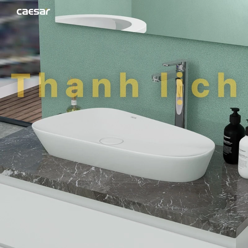 Ảnh Chậu rửa đặt bàn Caesar LF5260 3