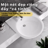 Chậu rửa đặt bàn Caesar LF5302 2