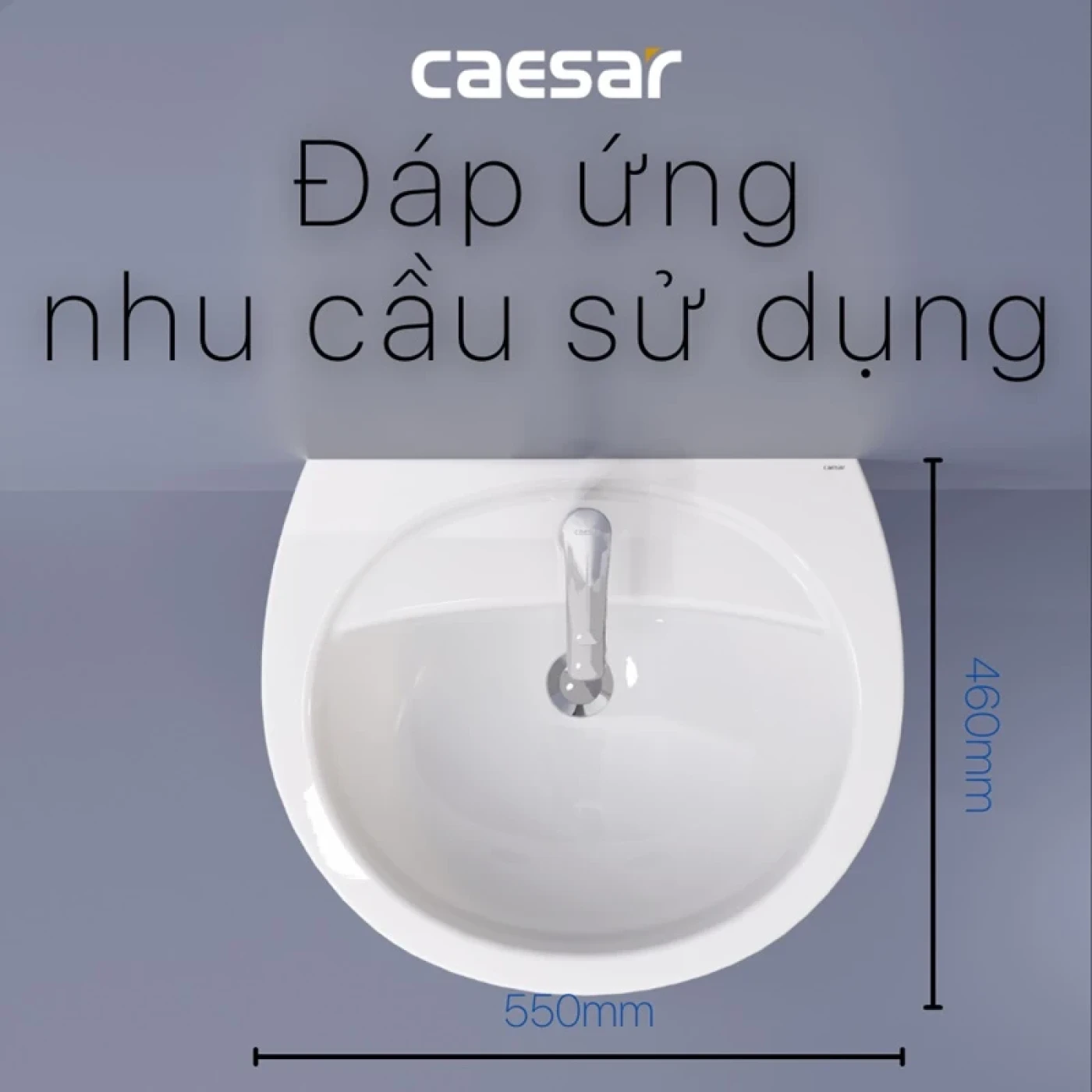chau rua treo tuong caesar l2220 p2436 2